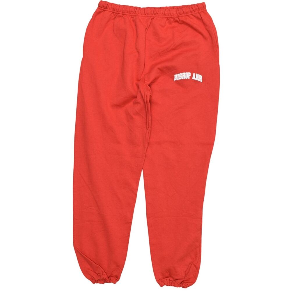 Jerzees Super Sweat VTG Bishop AHR Red Jogger Pants Big 2X Polyester Drawstring